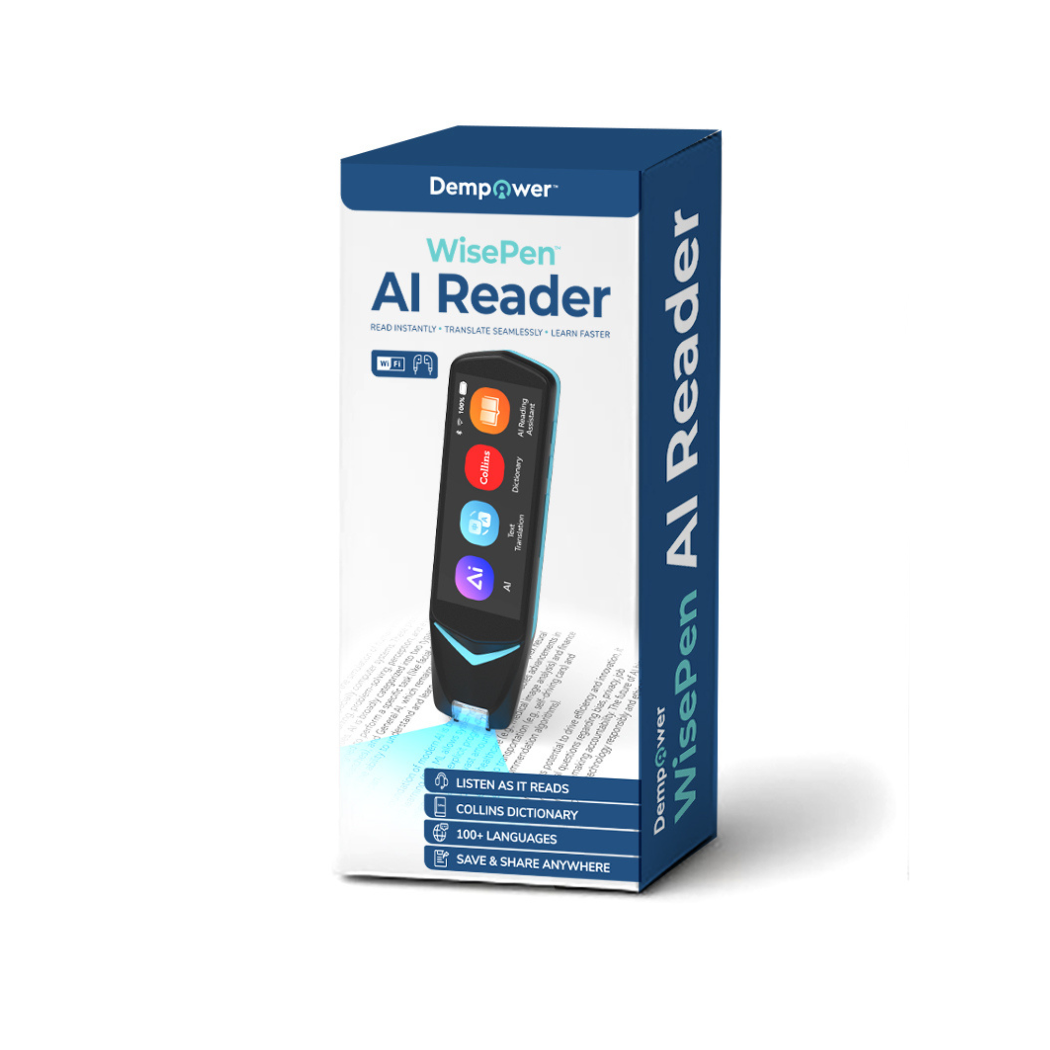 WisePen® AI Reader - Scanning Pen